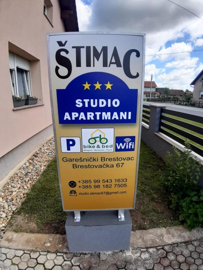 Studio Apartmani "Stimac" Garesnica ภายนอก รูปภาพ